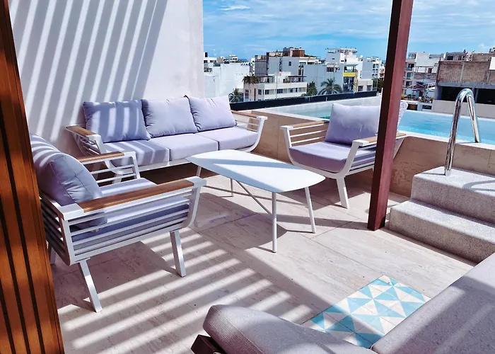 New With King Bed And Balcony In 4thfloor Apartamento Playa del Carmen